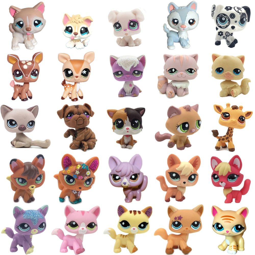 10/20pçs Raro Littlest pet shop