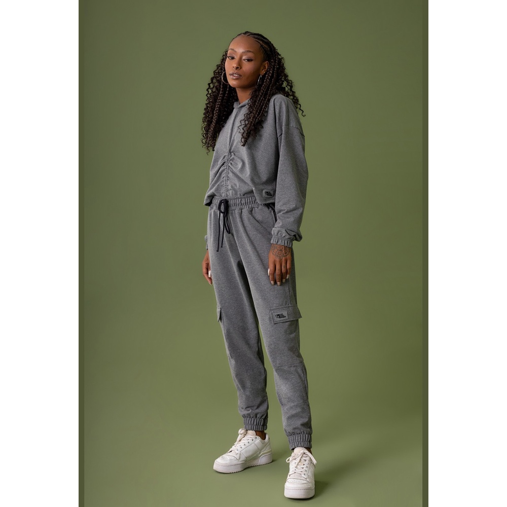 Calça de Moletom Casual Feminina The Philippines em Oferta na Shopee