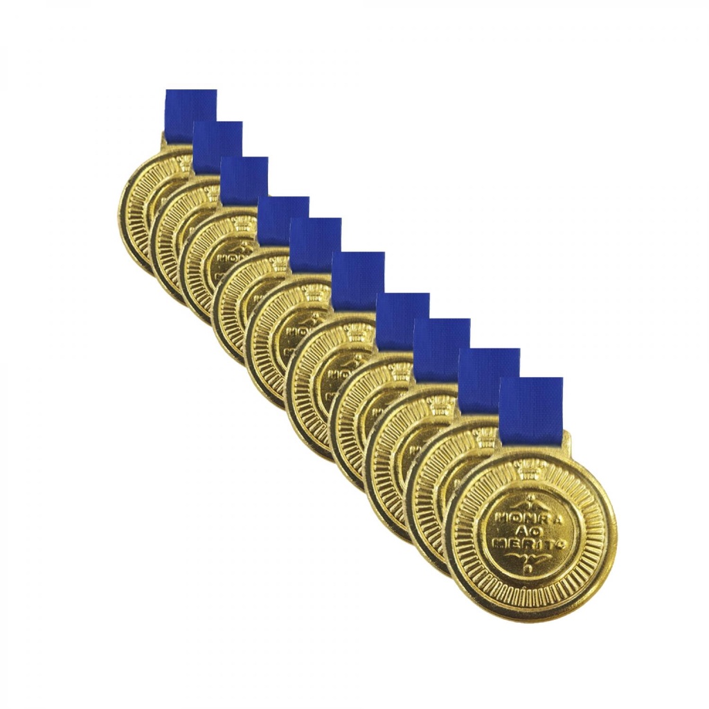 Kit Medalha Agel Mini 29mm 10 Unidades Honra ao Mérito Futebol Jogador Campeonato. em Oferta na Shopee
