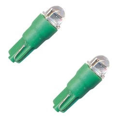 Lampada Pinguinho Led Verde Soquete Painel Fusca Brasilia