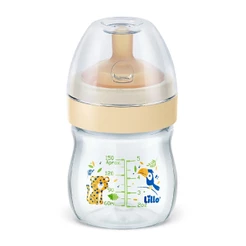 Mamadeira Super Evolution com Bico em Látex 150ml 0m+ Lillo