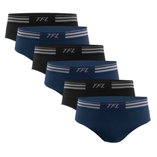 Kit com 6 Cuecas Slip Microfibra sem Costura Trifil