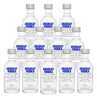 Miniatura Vodka Absolut 50ml 12 Unidades