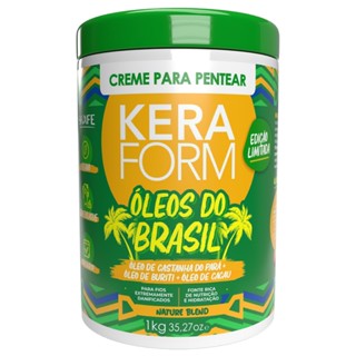 Creme Para Pentear Repara Nutri Óleos Do Brasil 1kg Keraform