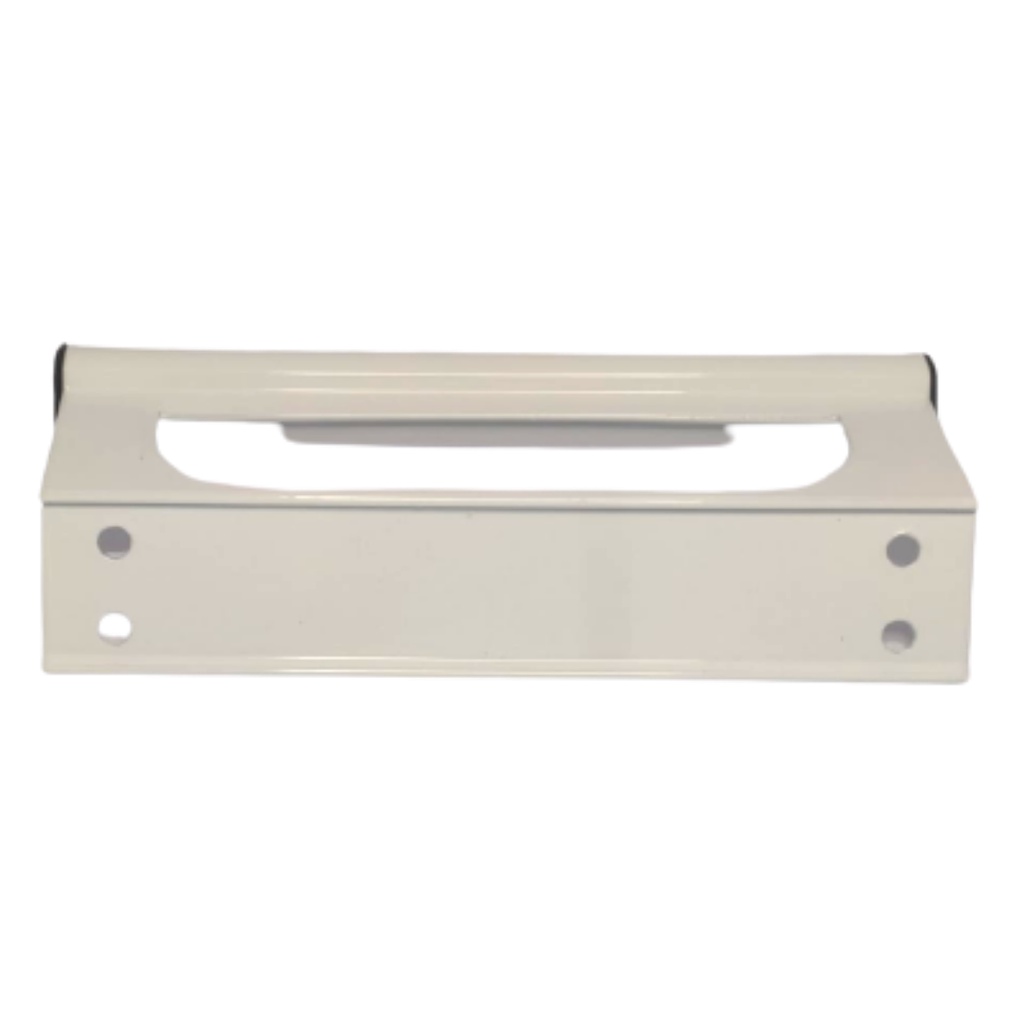 Puxador de Aluminio Buzio Porta Portao Correr Branco 145mm **Unidade**