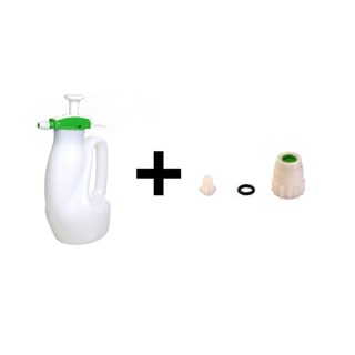 Kit Pulverizador Guarany Borrifador Manual Automotivo Multiuso Compressão Prévia 1,2 Litros e Bico