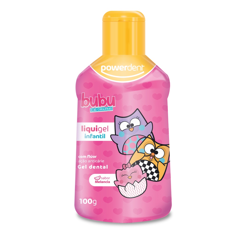 Liquegel Infantil Bubu E As Corujinhas De Melancia Original em Oferta na Shopee