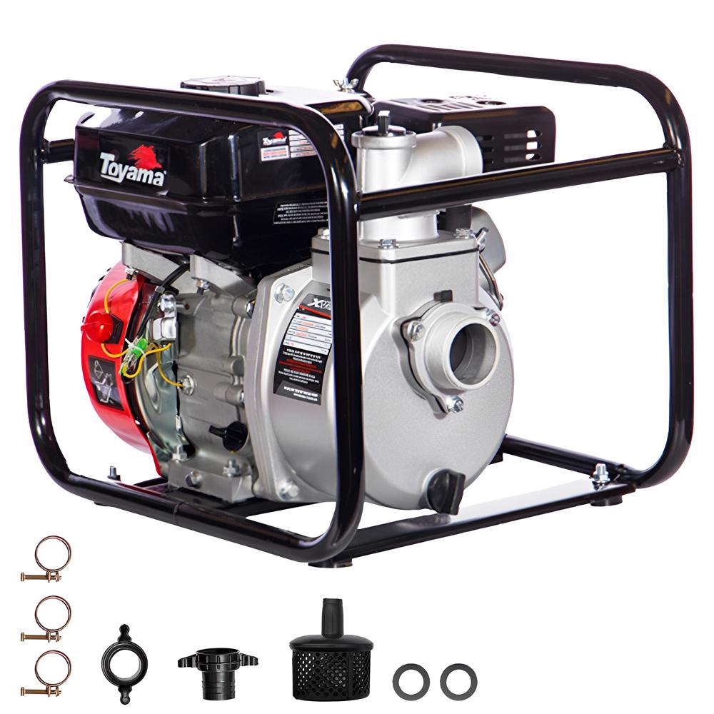 Bomba Gasolina Auto Escorvante 2 x 2 Pol 6,5 HP 4T TWP50SX TOYAMA XP em Oferta na Shopee