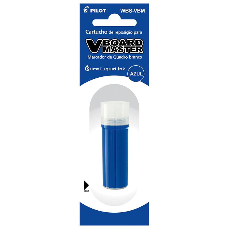 Refil de pincel p/quadro branco Azul Board Master Pilot - Stationery