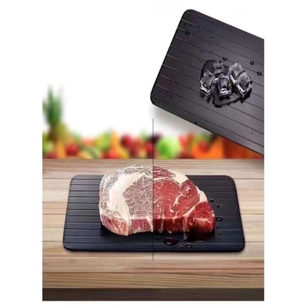 Tábua De Cozinha Para Descongelar Alimentos Bandeja Cozinha Carne Churrasco