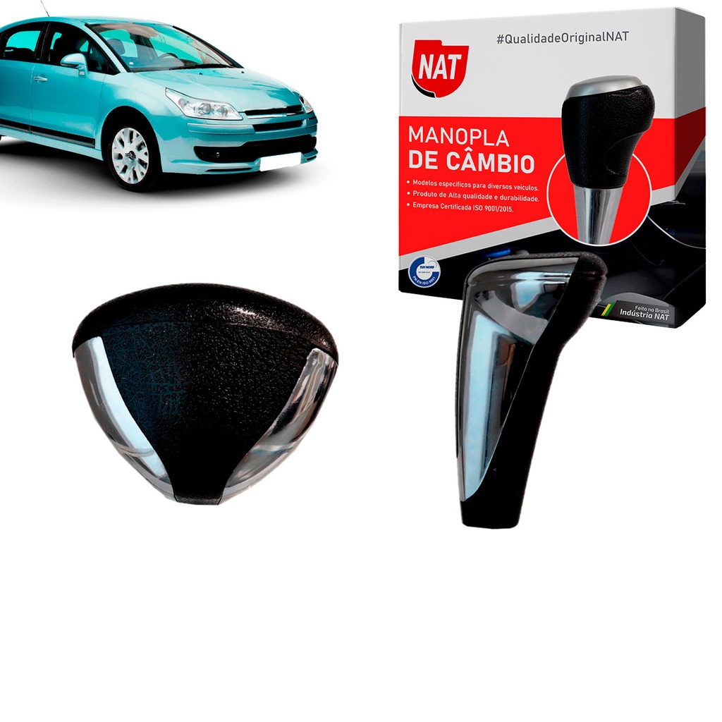 Manopla de Câmbio Automático Citroen C4 Ano 2007 Até 2011 em Oferta na Shopee