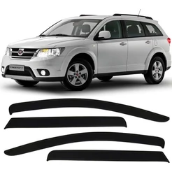 Defletor Calha de Chuva Freemont 2011 a 2015 4 Portas Ecoflex