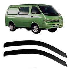 Calha de Chuva Defletor Kia Besta GS Sem Corte 2 Portas Ecoflex