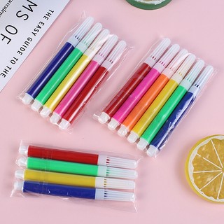 【10pcs 】Crianças diy Graffiti Caneta Colorida Atacado 4 Cores 6 Cores Mini Caneta Aquarela Suprimentos para Pintura B