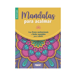 Livro de Colorir Mandalas Para Acalmar