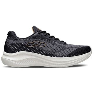 Tênis Olympikus Soma - Masculino - Preto-Cinza