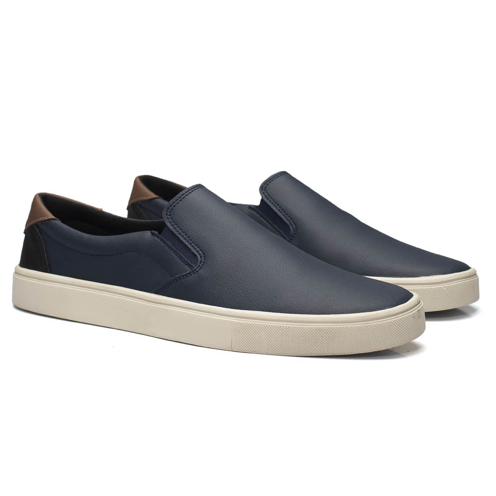 Slip On Básico Casual Fh Vestuários Confortável e Elegante