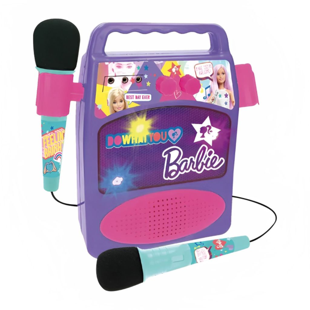 Barbie Meu Primeiro Karaokê Conjunto Musical F0113-8 Fun em Oferta na Shopee