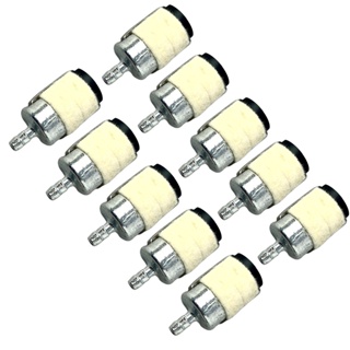 Kit 10 Filtro Combustível Feltro Metal Roçadeira Motosserra em Oferta na Shopee