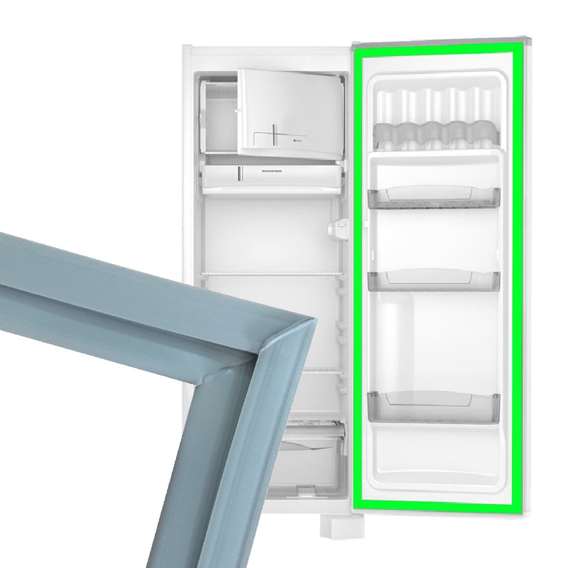 Borracha Gaxeta Vedação Da Porta Da Geladeira Para DAKO CCE 300/310/320/340 REDK33 DR320 R32 57x140