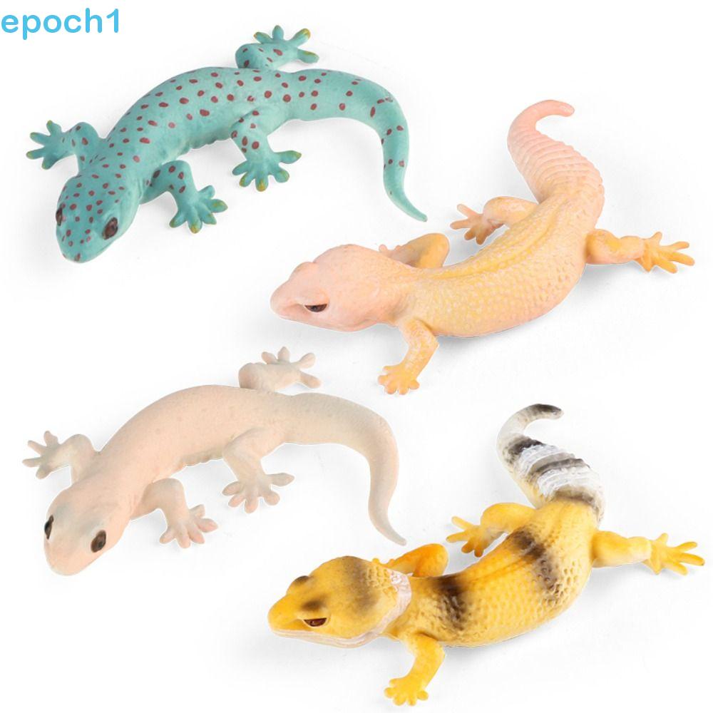 EPOCH1 Figura Brinquedos Animais , Gecko Brincadeira Adereços Jogos De Família Simulação Figuras De Lagarto , De Cogniçã