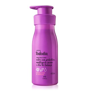 Nutrição e Delicadeza: Creme Desodorante Corporal Tododia Ameixa e Flor de Baunilha - 400ml