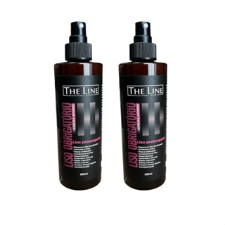 02 Leave-in Creme de Pentear Cabelo Selante Finalizador Capilar Efeito Progressiva 260ml