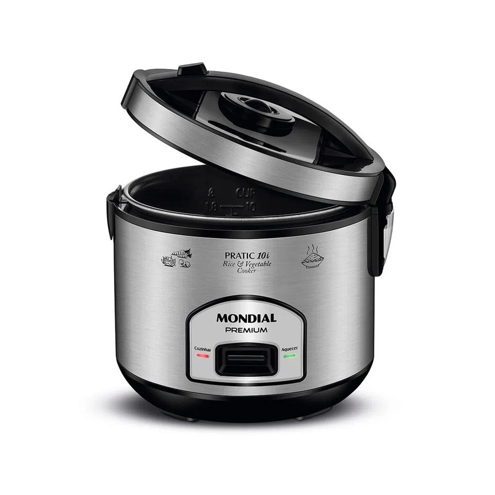 Panela Elétrica de Arroz Mondial PE-42 Pratic 10 xíc 220v