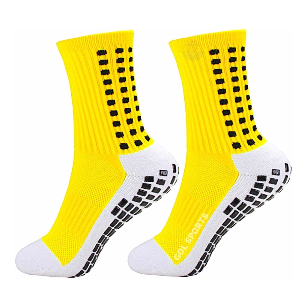2 pares de Meia Esportiva Antiderrapante Tipo Trusox - Entrega Imediata