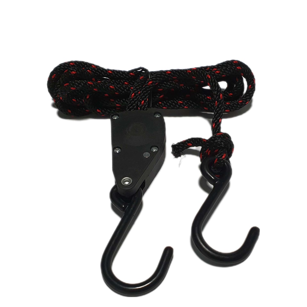 Catraca Correia Polia Amarrar Corda Ajustável Caiaque 1/4"