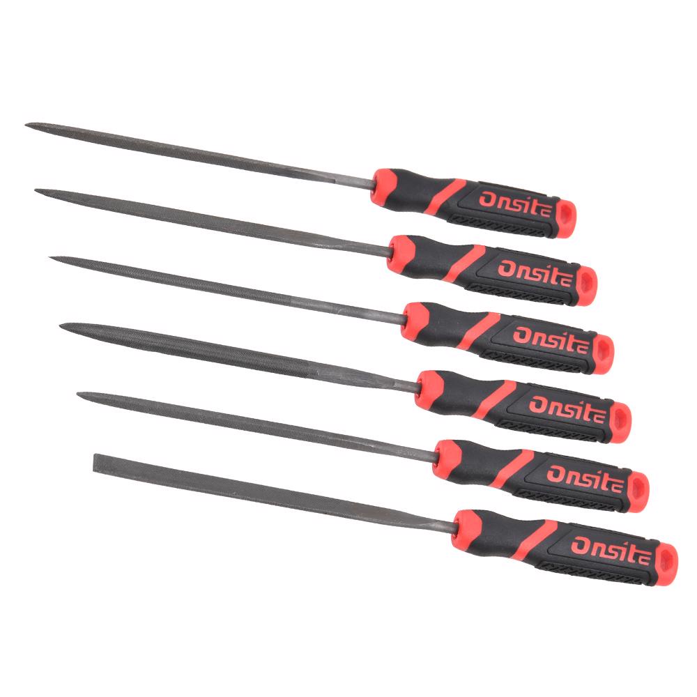 Jogo de Lima Agulha 150mm Com 6 Peças (720206) - Onsite em Oferta na Shopee