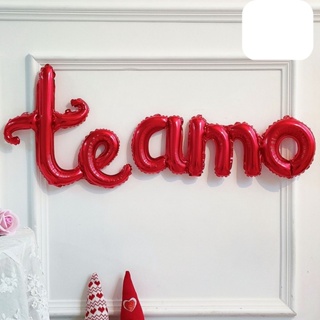 Balão Te Amo Vermelho Grande Metalizado 1,10m Decoração romantica em Oferta na Shopee