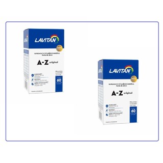 Kit 2 Lavitan A-Z Original Suplemento Com 60 Caps - Cimed