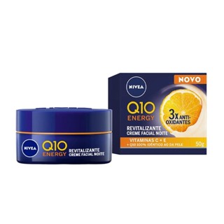 Creme Facial Nivea Antissinais Noturno Q10 Energy 50g