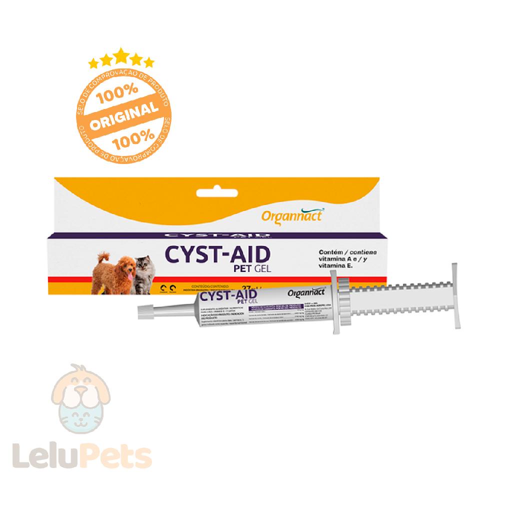 Suplemento Alimentar Organnact Cyst-aid Pet Gel Cães E Gatos em Oferta na Shopee