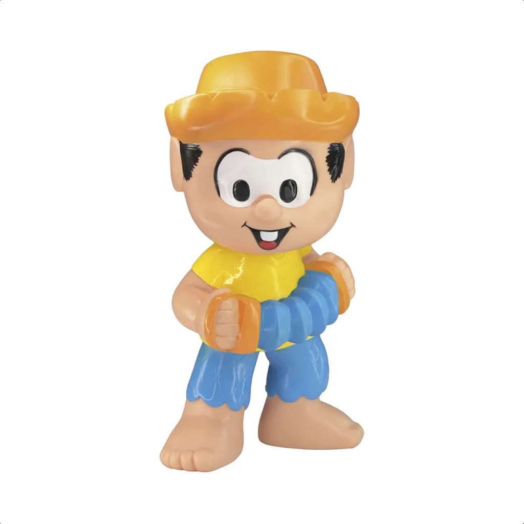 Boneco Chico Bento Turma da Mônica Lider Brinquedos +4 meses Vinil Atóxico - 3014 em Oferta na Shopee