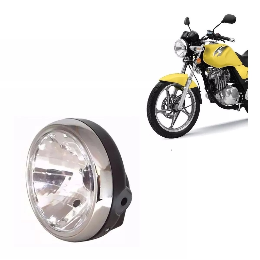 FAROL COMPLETO PARA SUZUKI YES 125 2005 ATÉ 2015