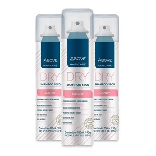 Shampoo a Seco Above Candy 150ml kit 3 Unidades