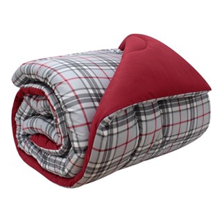 Edredom Zelo Super Soft Casal 170 Fios - Oxford Cinza