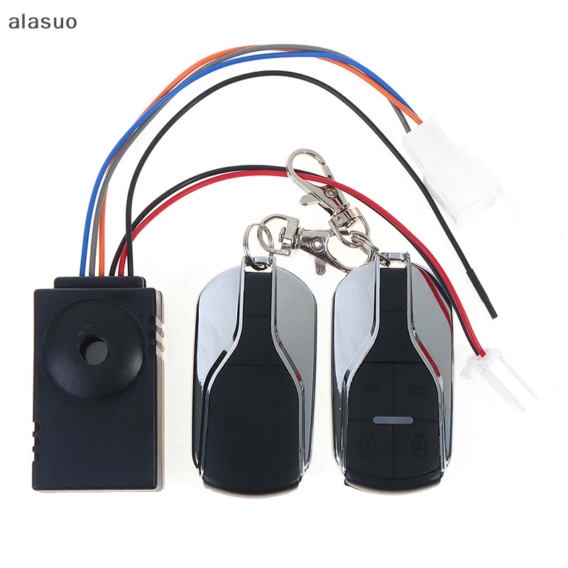 [alasuo] Sistema De Alarme ebike 36V-72V Com Dois Para Controlador Elétrico [BR]