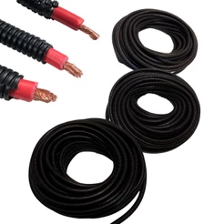 Kit 20 Metros De Cada Espaguete Corrugado 4,5mm/ 7,5mm e 10mm C/ Corte Que Facilita a Introdução Fio e Cabos