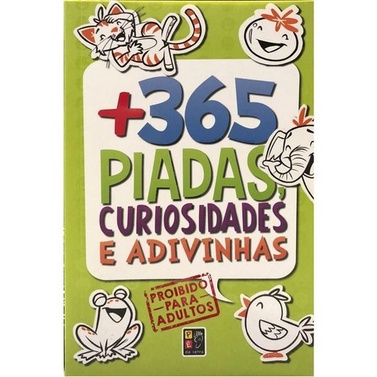 365 PIADAS CURIOSIDADES ADIVINHAS VOL 2 PÉ DA LETRA