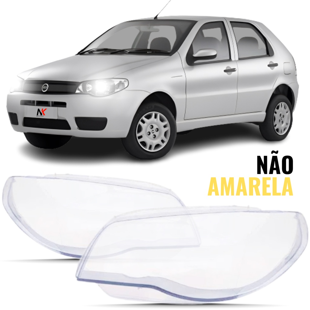 Par Lente Farol Palio Strada Siena G3 2004 2005 2006 2007 2008 2009 2010 2011 2012 2013 2014 2015 em Oferta na Shopee