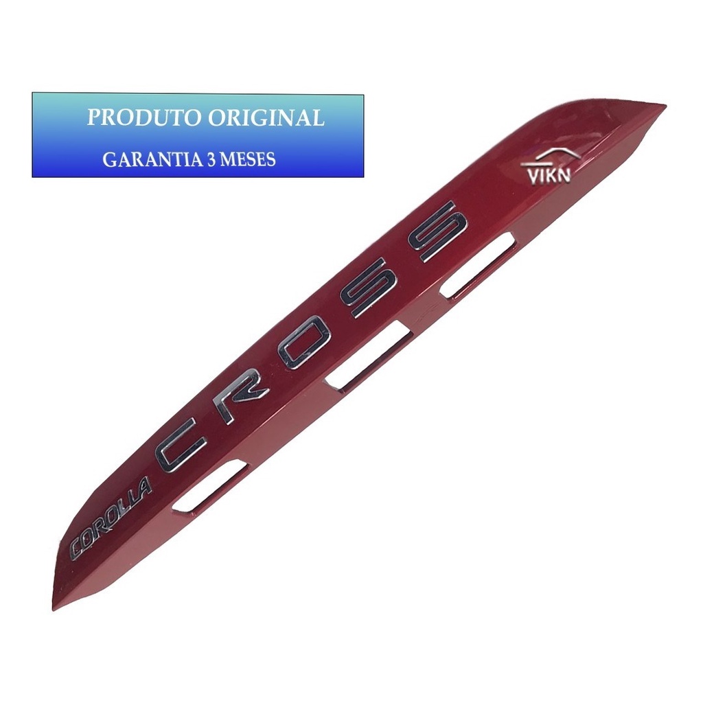 Acabamento Traseiro Toyota Corolla Cross 2021 2022 2023