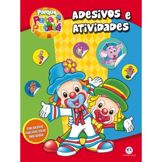 Livro Adesivos Patati Patatá - Adesivos e atividades