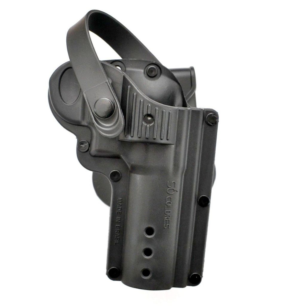 Coldre de Cintura para 38 6 Disparos Só Coldres