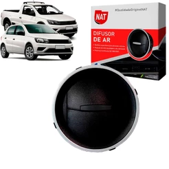 Difusor Saida De Ar VW Gol Voyage Saveiro G4 2006 Até 2014 G5 2008 Até 2012 e G6 2013 Até 2016