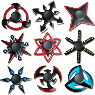 Spot Naruto Shuriken Spinner com ponta dos dedos, brinquedo anti-stress, girador de ponta dos dedos de metal criativo para crianças adultas em Oferta na Shopee