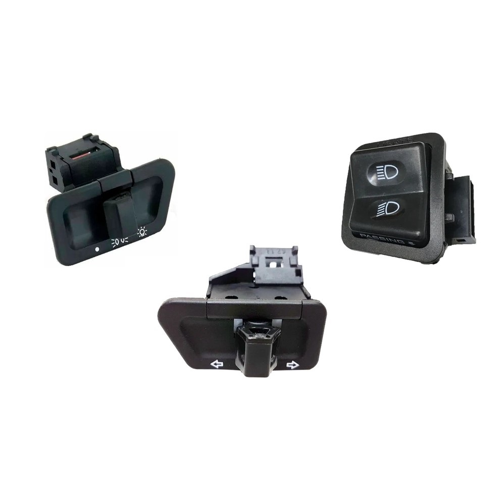 KIT BOTAO BURGMAN 125 FAROL - FAROL ALTO/BAIXO - PISCA