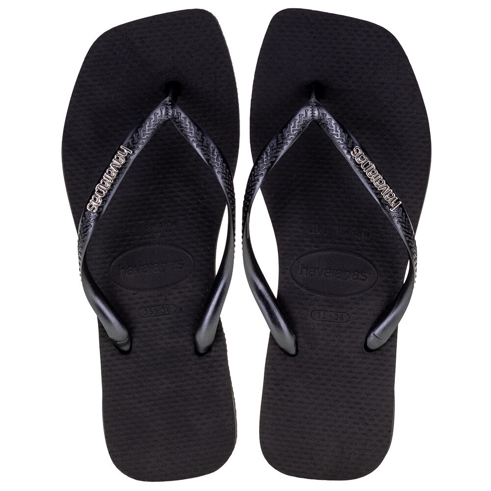 Chinelo Feminino Slim Square Logo Metallic Havaianas - 4148257 em Oferta na Shopee
